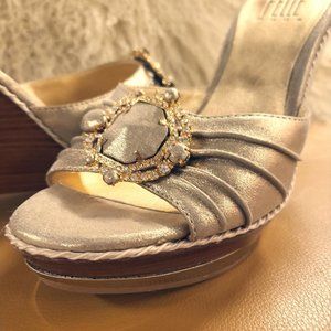 Slip On Wedge Pelle Moda